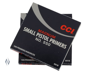 CCI PRIMER 550 SMALL PISTOL MAGNUM